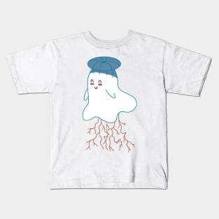 Little Ghost Grounded Kids T-Shirt